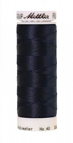 Нить для вышивания METTLER POLY SHEEN 200 м 3406-3554 очень темно-синий