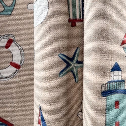 Ткань портьерная L-275 см 523-02-29 песочный принтованный