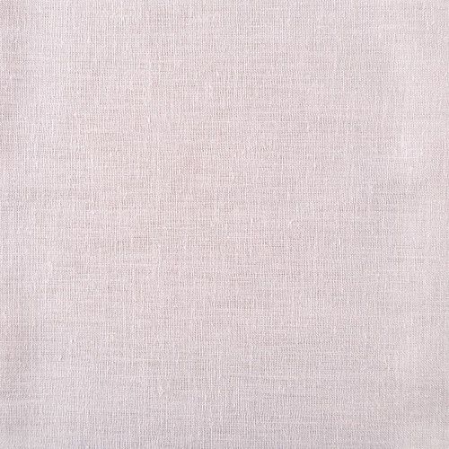 Лен натуральный 035-02889 светло-розовый однотонный