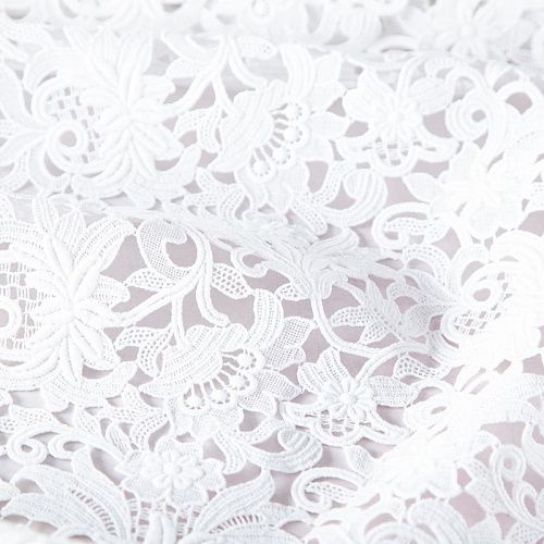 Гипюр-макраме Valentino 012-19800 белый