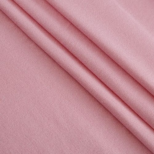 Трикотаж 056-14641 розовый однотонный