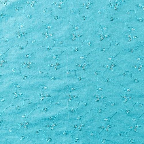 Шитье 067-08098 бирюзовый однотонный