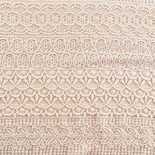 Гипюр-макраме К14-260 бежевый
