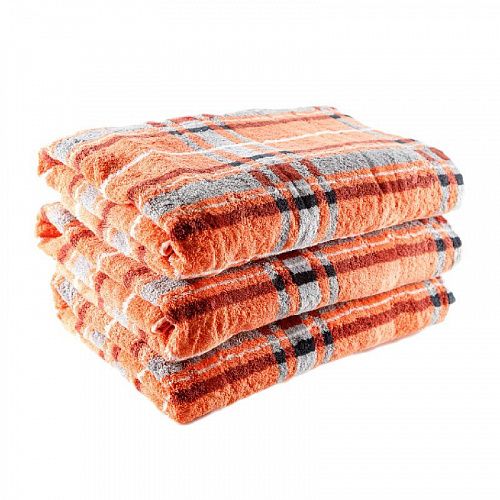 Полотенце CAWO 80х150 см махровое 1062-030 оранжевое