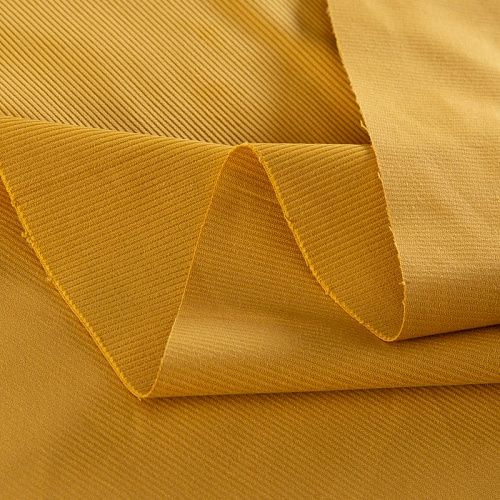 Вельвет стрейч 008-20775 шафрановый однотонный