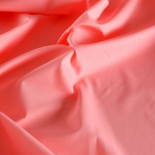 Поплин 063-16148 персиково-розовый неон