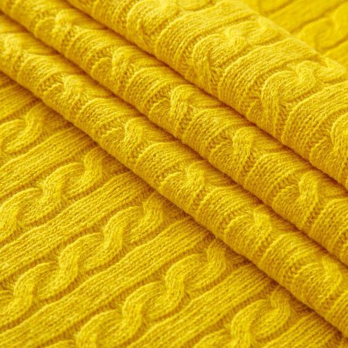 Трикотаж вязаный 056-16678 желтый