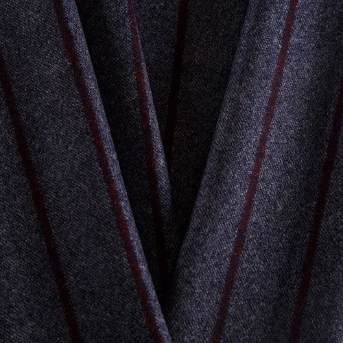 Ткань костюмная 025-14723 серо-бордовый меланж