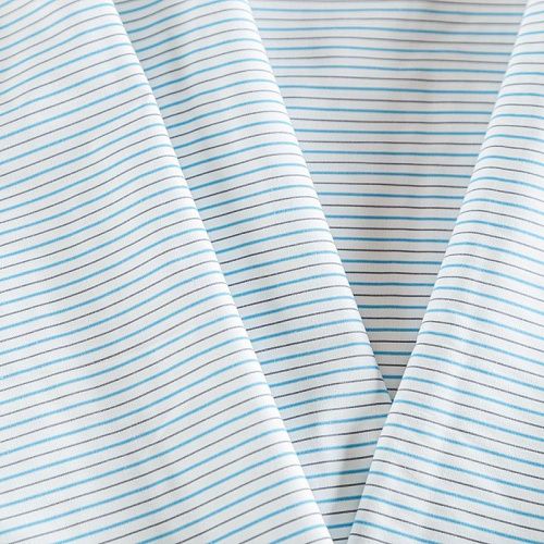 Хлопок рубашечный К21-941 белый принтованный