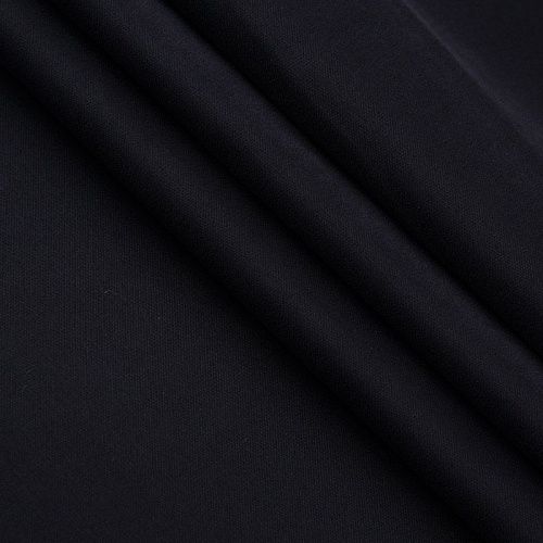 Вискоза костюмно-плательная Сафари 009-13877 черный однотонный