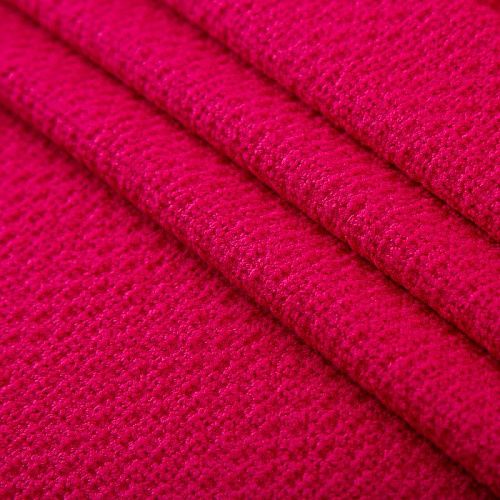 Твид 052-19643 розовый пунш однотонный