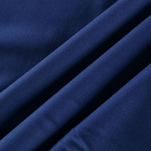 Джерси 014-09680 темно-синий однотонный