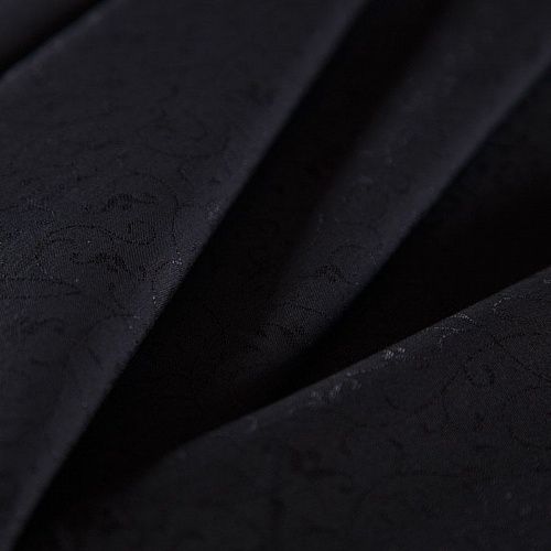 Хлопок Bottega Veneta 063-16281 черный жаккардовый