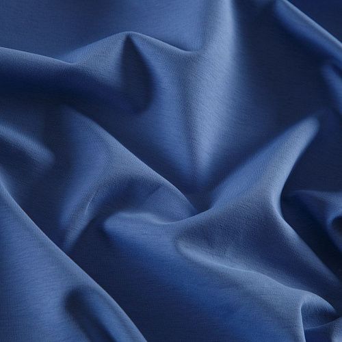 Трикотаж 056-15743 небесно-голубой однотонный