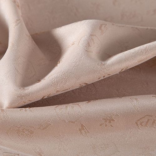 Трикотаж жаккардовый Philipp Plein 056-20151 бежевый