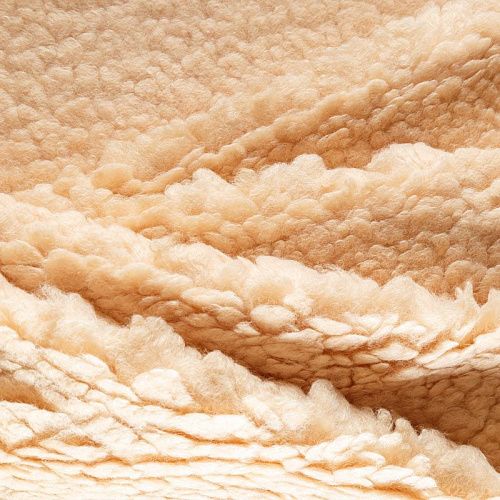 Мех искусственный 037-05805 светлый беж однотонный