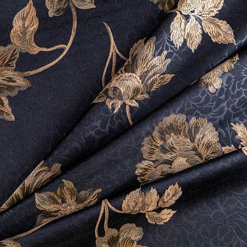 Ткань портьерная жаккард Т291-02-59 черный