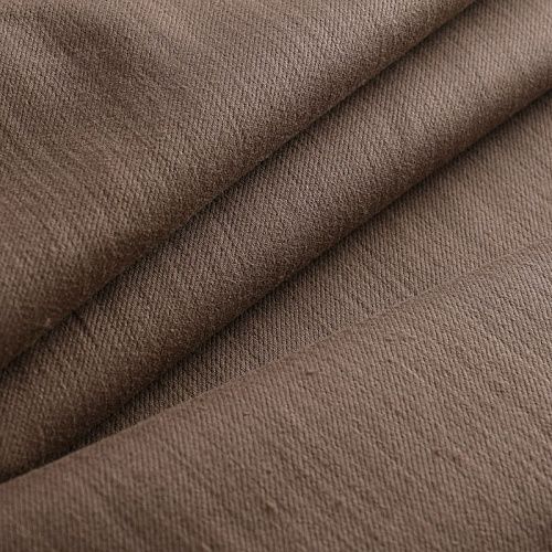 Джинс стрейч 015-11879 пастельно-коричневый однотонный