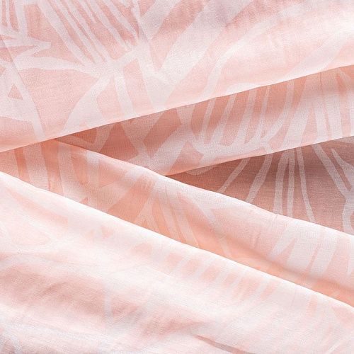 Шелк-батист 003-1027 пудровый принтованный