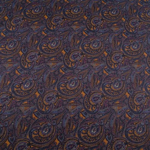 Шерсть плательная Etro 066-19191 пыльно-фиолетовый принтованный