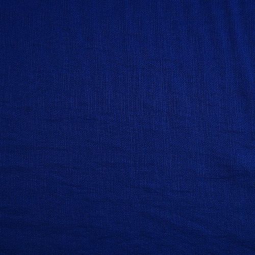 Вискоза 009-17837 васильковый однотонный