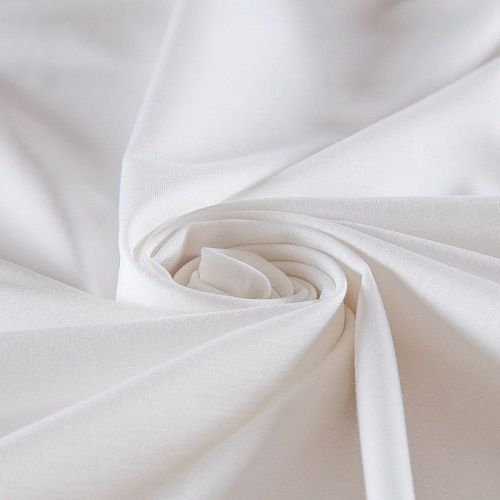 Джерси 014-15721 белый однотонный