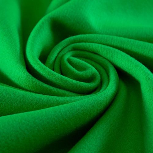 Ткань пальтовая Etro 040-19640 зеленый однотонный