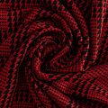 Твил-штапель К34-014 красно-рубиновый принтованный