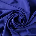 Крепдешин натуральный 028-06508 фиолетово-синий однотонный