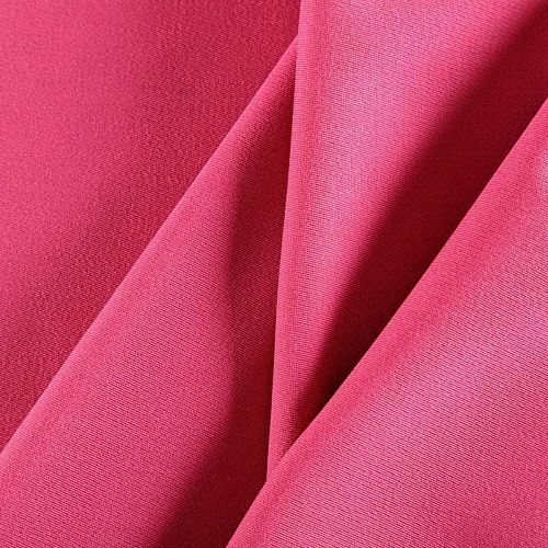 Шерсть К08-420 ярко-розовый однотонный