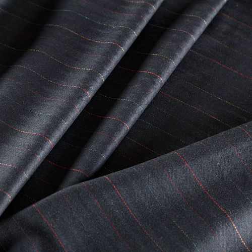 Шерсть К12-403 темно-серый полоска