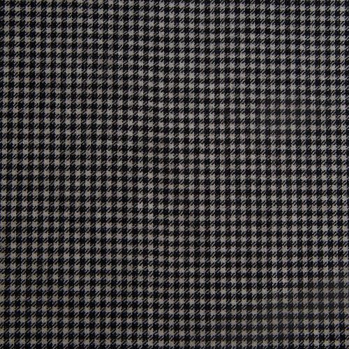 Ткань костюмная 025-15099 черно-белый клетка