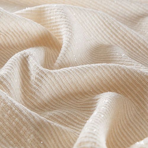 Твид шанель 052-15603 сливочный однотонный