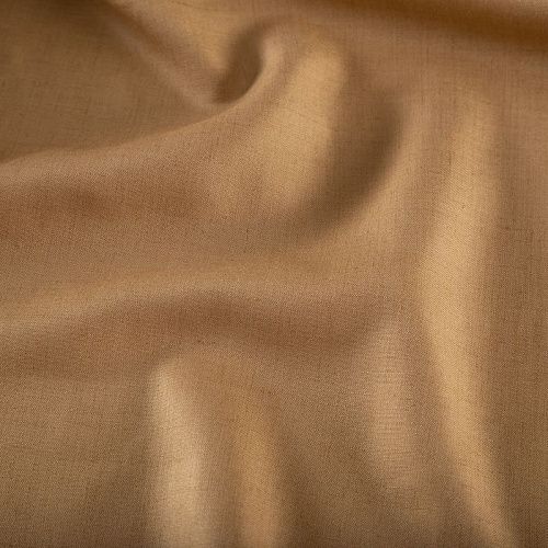 Лен-вискоза 035-19906 кэмел однотонный