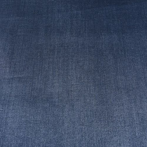 Лен натуральный 035-11748 синий деним