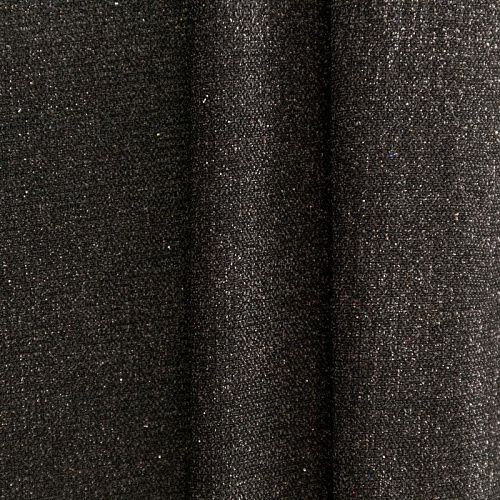 Трикотаж с напылением К33-970 черный однотонный