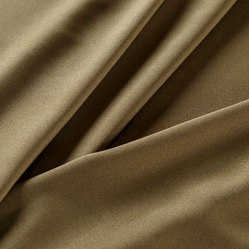 Крепдешин синтетический 029-07356 оливковый хаки однотонный