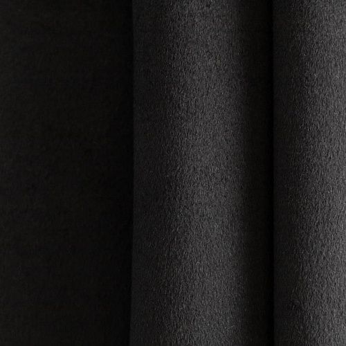 Кашемир К32-134 черный однотонный