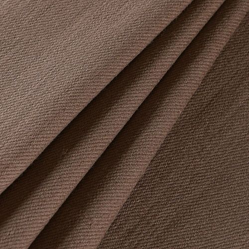 Джинс стрейч 015-11879 пастельно-коричневый однотонный