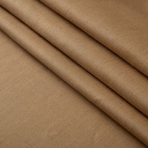 Лен-вискоза 035-19906 кэмел однотонный