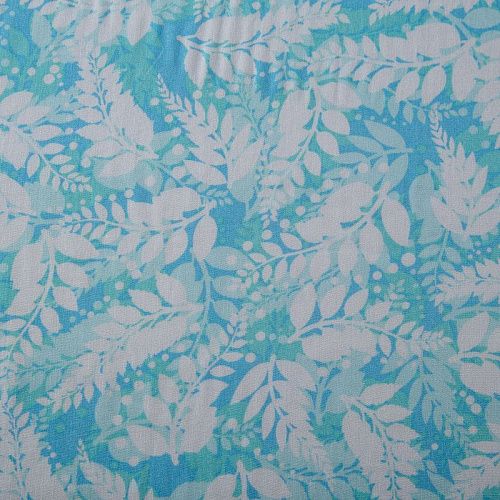 Штапель 069-13557 мятный принтованный