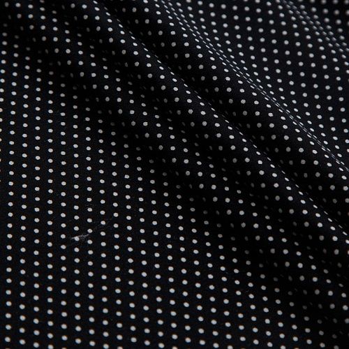 Штапель 069-14953 черный принтованный