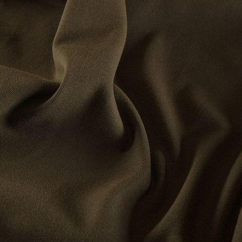Трикотаж хлопковый 056-16159 хаки однотонный