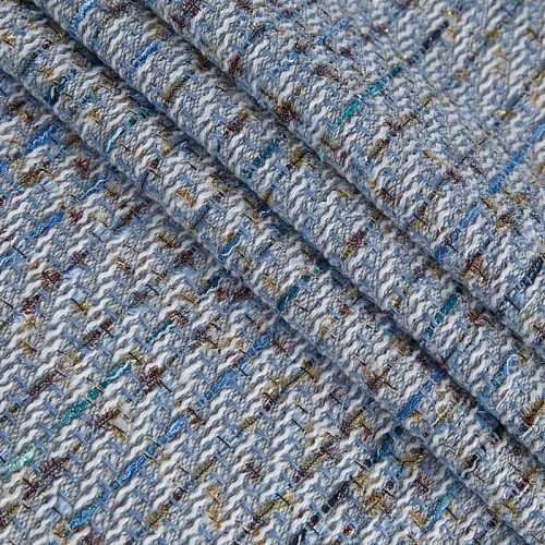 Твид шанель 052-15244 голубой