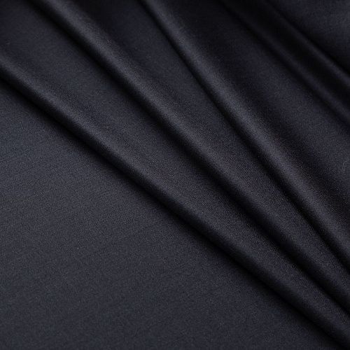 Шерсть костюмная 025-19938 черный однотонный