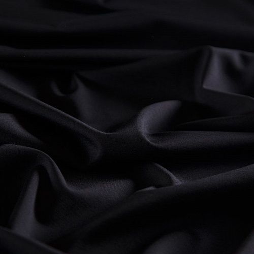 Джерси 014-15734 черный однотонный