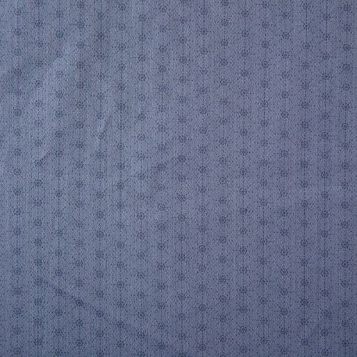 Сатин ш. 220 см 007-13364 серо-синий принтованный