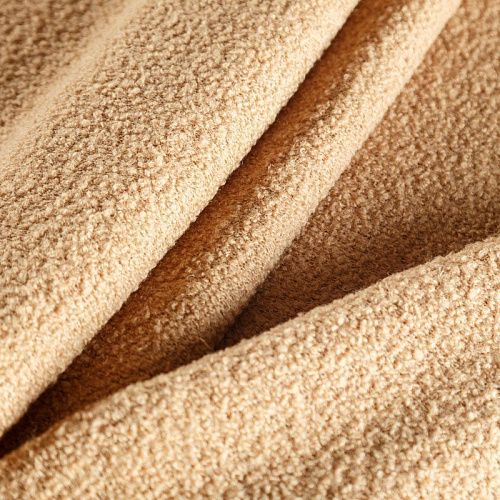 Букле 006-06207 бежевый однотонный