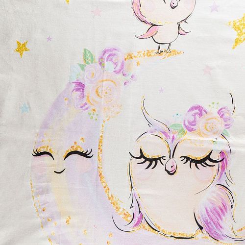 Перкаль 007-03505 кремовый принтованный