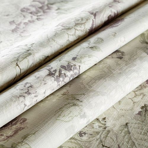 Ткань портьерная 19-02-04541 светло-серый принтованный